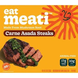 Eat Meati Mushroom Root Animal-Free Carne Asada Steaks, 2 ea
