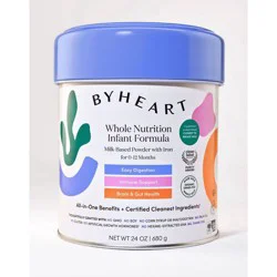 ByHeart 0-12 Months Whole Nutrition Infant Formula Baby 24 oz