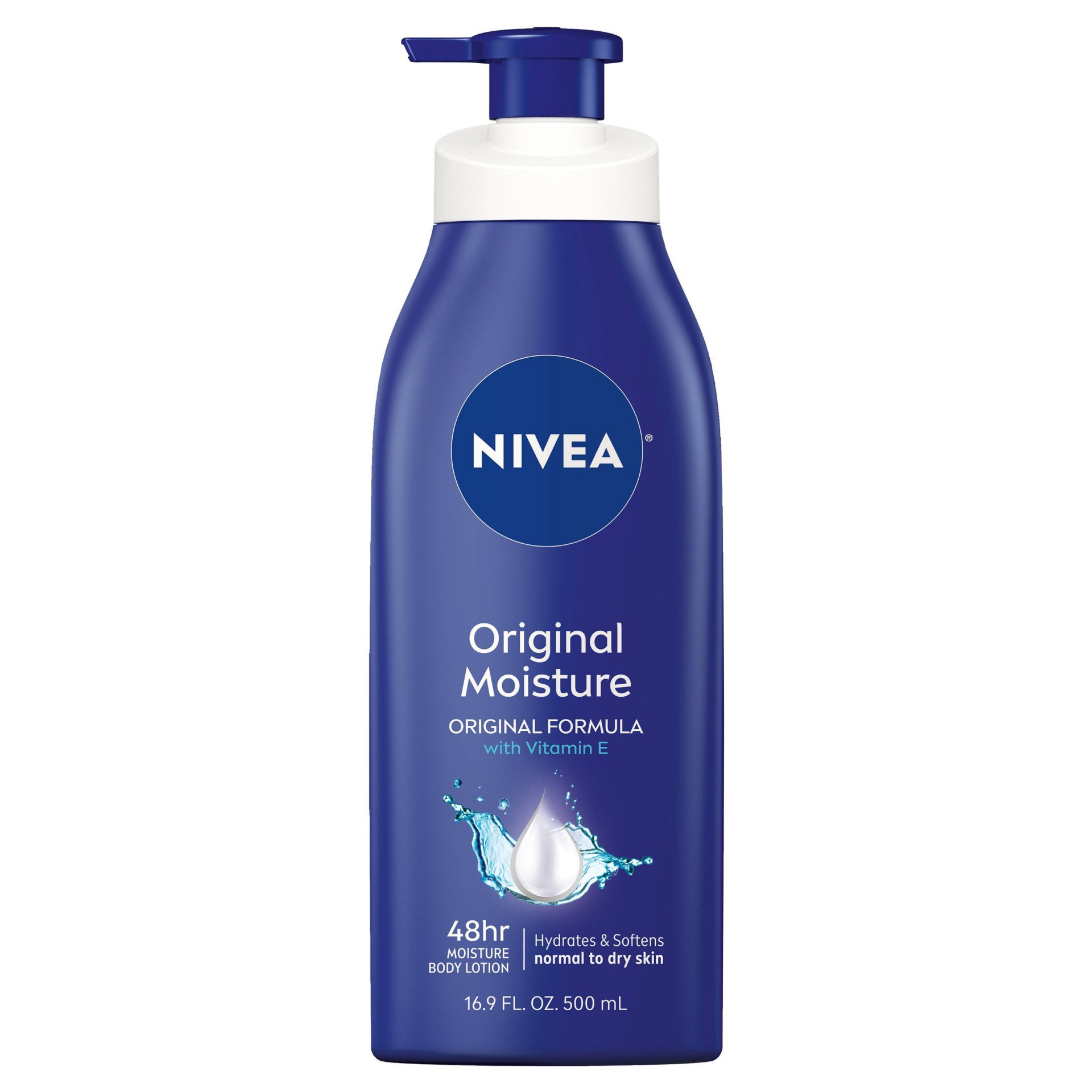 slide 1 of 15, Nivea Original Moisture Body Lotion with Vitamin E - 16.9 fl oz, 16.9 fl oz