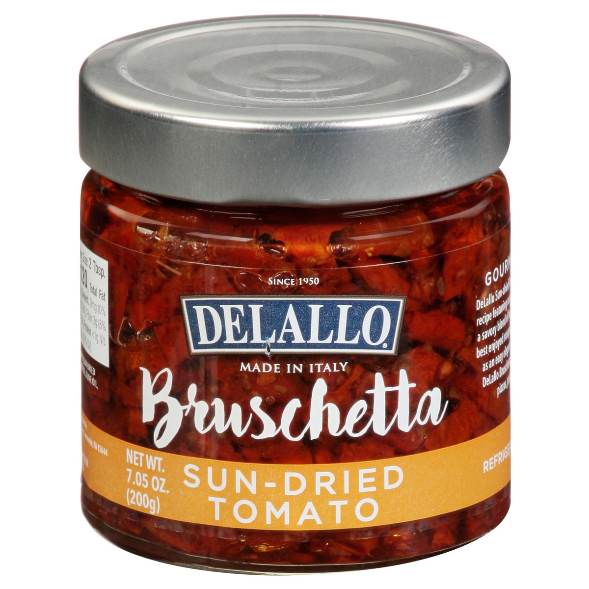 slide 13 of 13, DeLallo Sundried Tomato Bruschetta, 7.05 oz