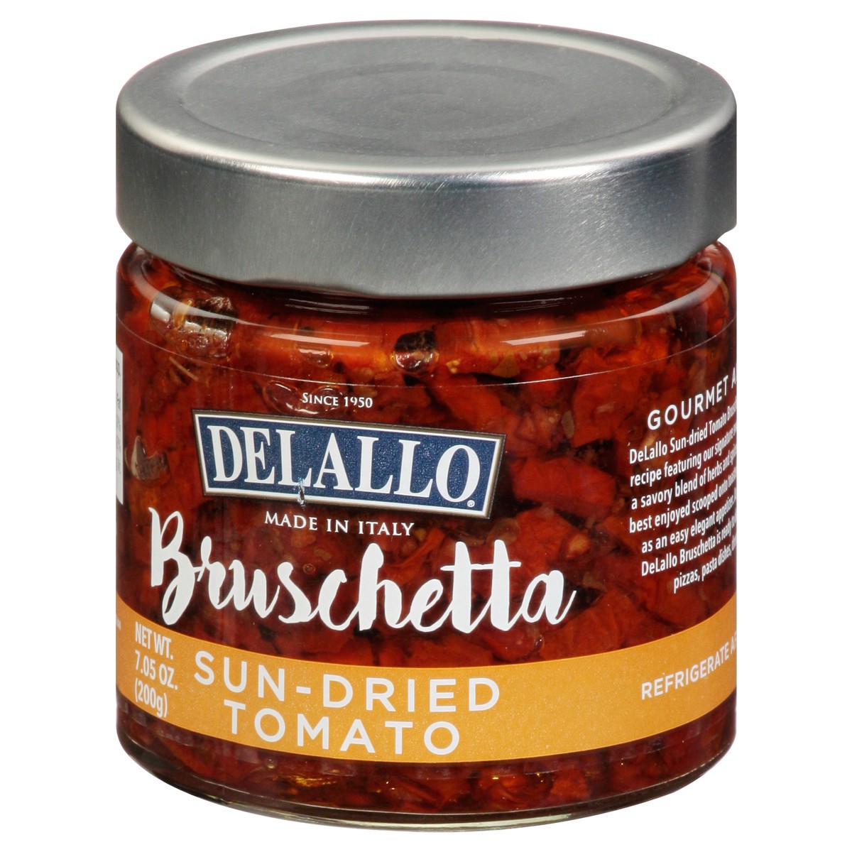 slide 8 of 13, DeLallo Sundried Tomato Bruschetta, 7.05 oz