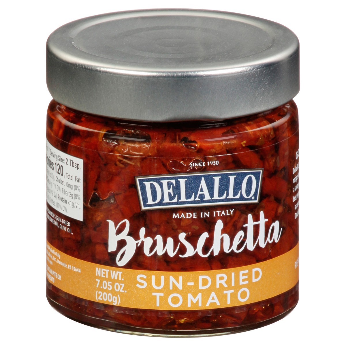 slide 5 of 13, DeLallo Sundried Tomato Bruschetta, 7.05 oz