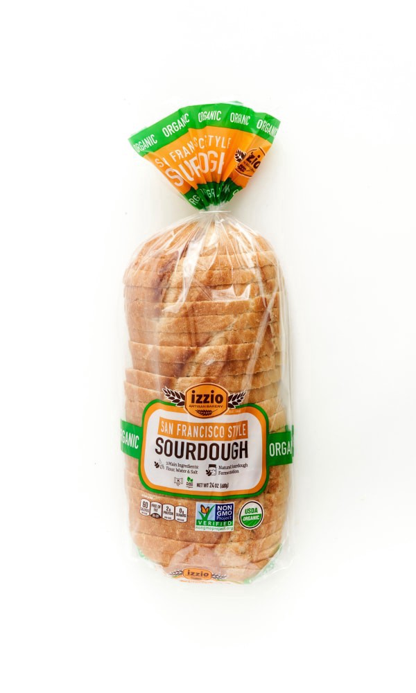 slide 1 of 2, Izzio Artisan Bakery San Francisco Style Organic Sourdough 24 oz, 24 oz