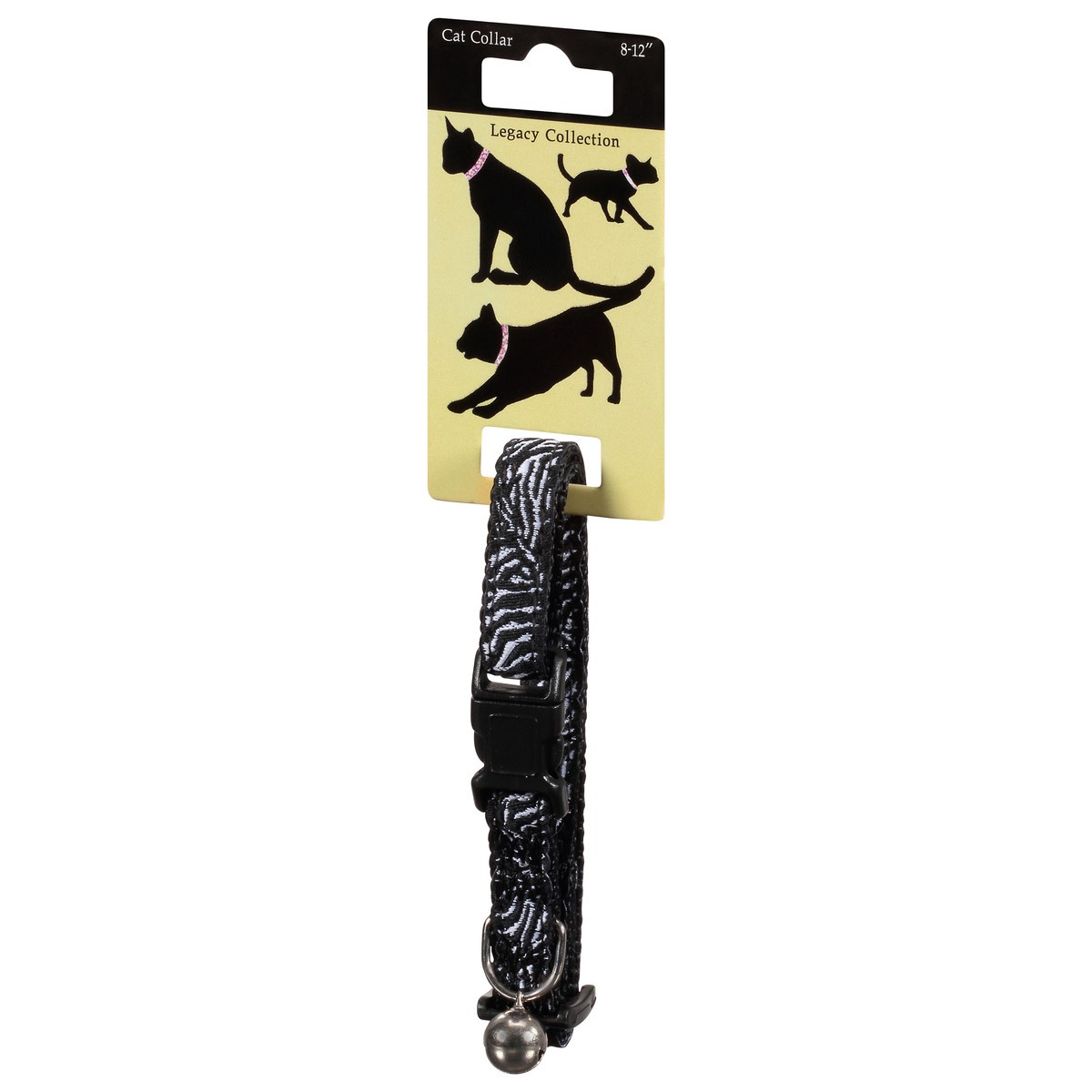 slide 5 of 9, Legacy Collection Zebra Cat Collar with Bell 1 ea, 1 ct