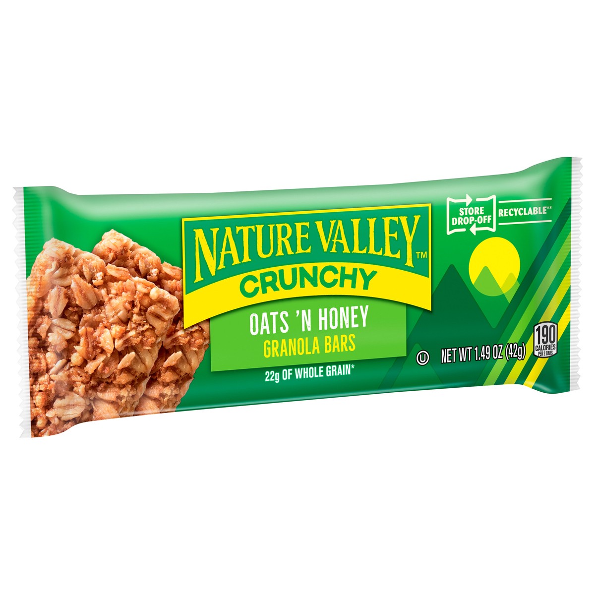 slide 2 of 9, Nature Valley Oats N Honey Crunchy Bar, 1.49 oz