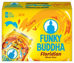 Funky Buddha Floridian Wheat Craft Beer, 12 pk 12 fl oz Cans, 5.2% ABV