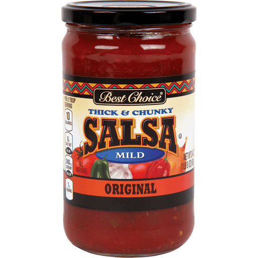 slide 1 of 1, Best Choice Thick & Chunky Mild Salsa, 24 oz