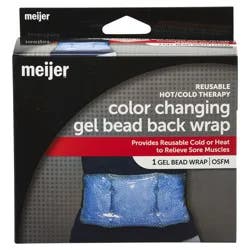 Meijer Hot Or Cold Gel Bead Back Wrap