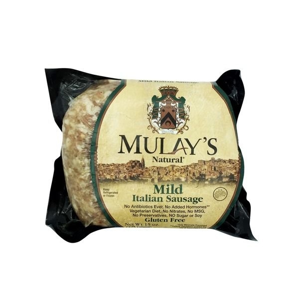 slide 1 of 1, Beyond Meat Mulay's Mild Italian Sausage, 15 oz