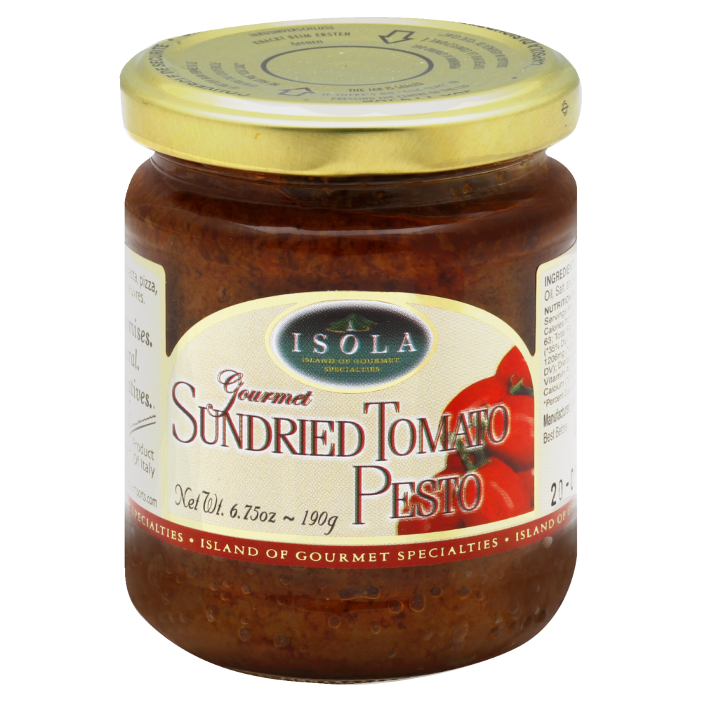 slide 1 of 1, Isola Sundried Tomato Pesto, 6.75 oz