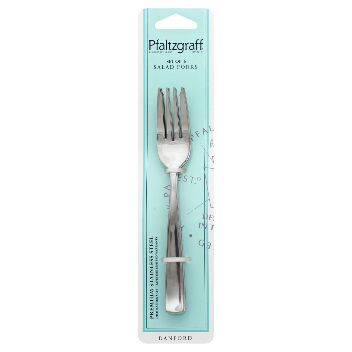 slide 4 of 7, Pfaltzgraff Danford Salad Fork Set, 1 ct