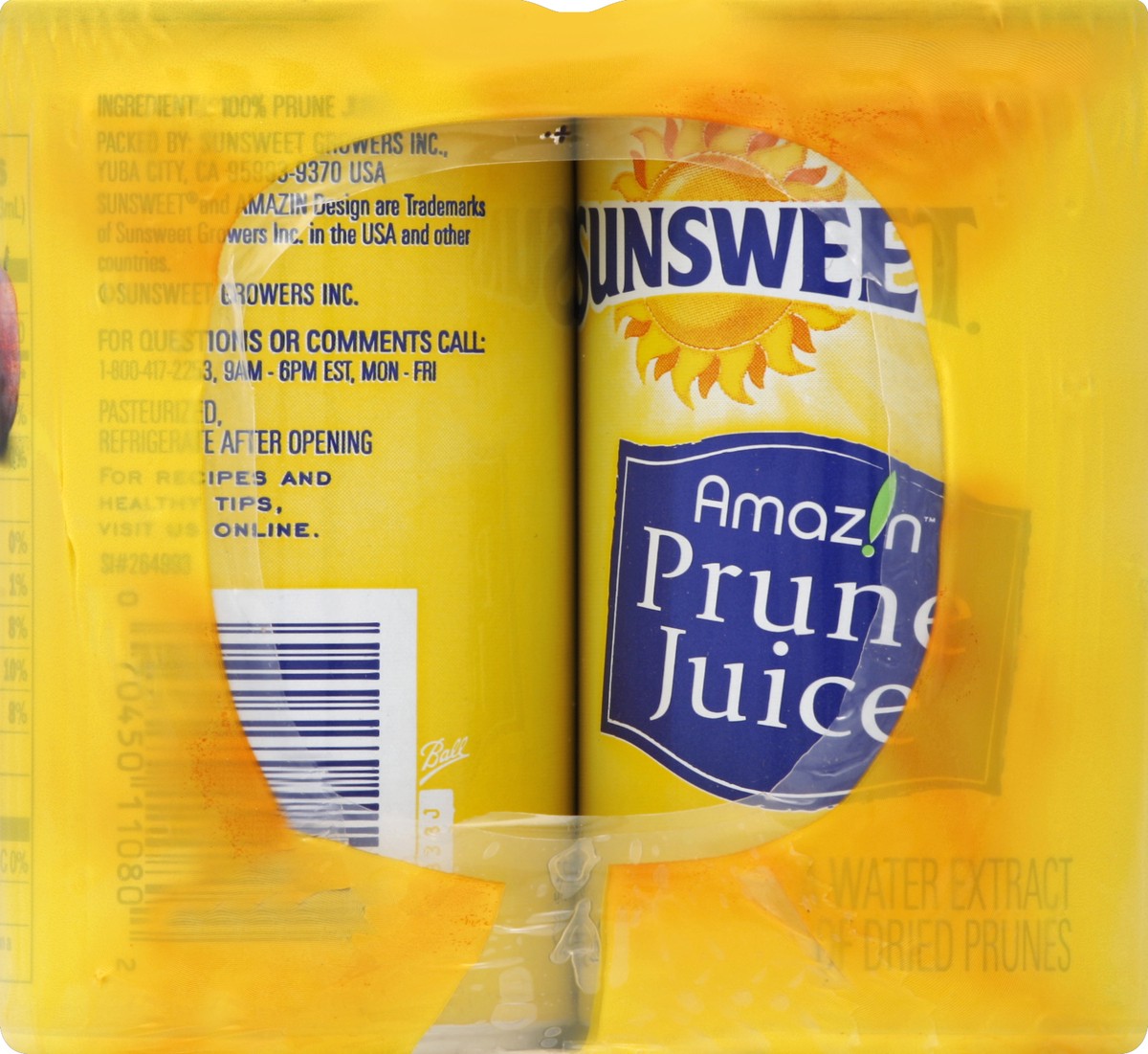 slide 5 of 5, Sunsweet Prune Juice 100% - 5.5 fl oz, 5.5 fl oz