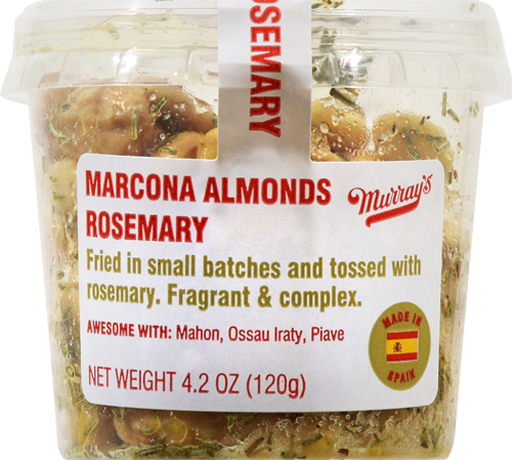 slide 1 of 1, Murray's Marcona Fried Almonds With Rosemary, 4.2 oz