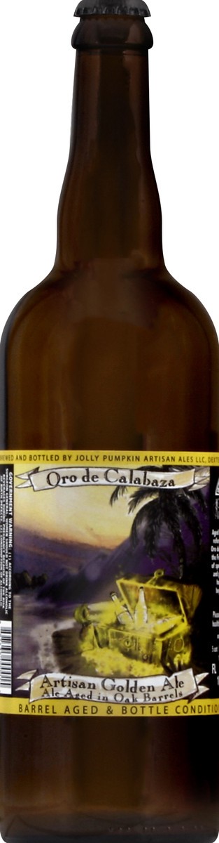 slide 3 of 4, Jolly Pumpkin Artisan Ales Jolly Pumpkin Oro De Calabaza Artisan Golden Ale, 25.4 fl oz