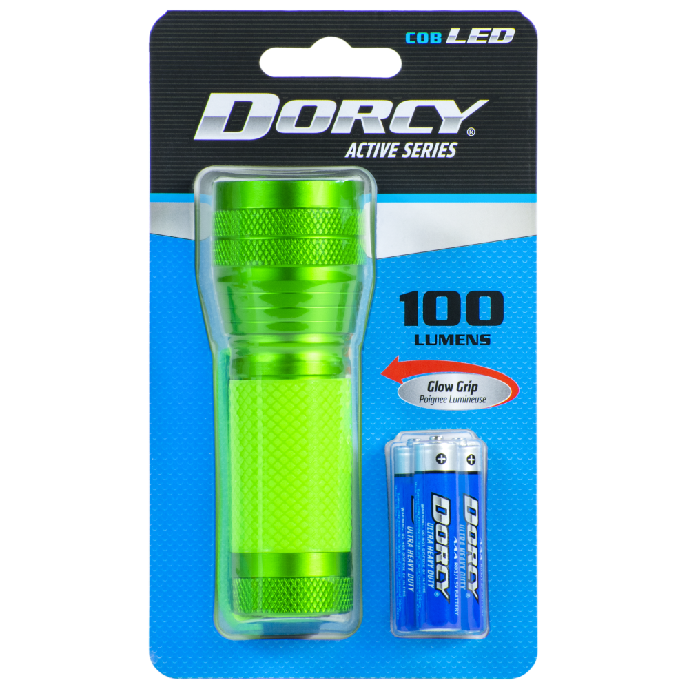 slide 2 of 4, Dorcy International 16-LED 35-Lumens Glow-in-the-Dark Flashlight, 1 ct