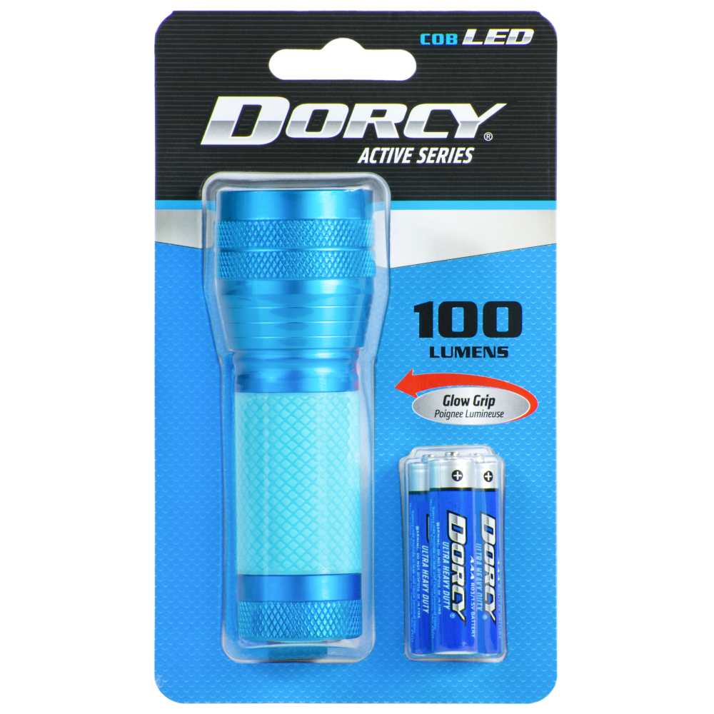 slide 3 of 4, Dorcy International 16-LED 35-Lumens Glow-in-the-Dark Flashlight, 1 ct