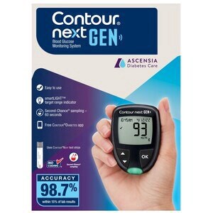 slide 1 of 1, Bayer Contour Next Gen Blood Glucose Monitoring System Meter, 1 ct