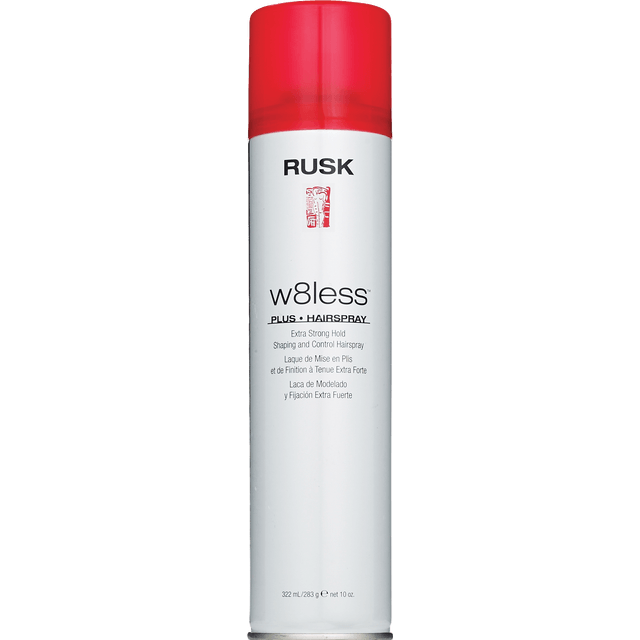 slide 1 of 1, Rusk W8less Plus Extra Strong Hair Shaping And Control Hairspray, 10 oz; 250 gram