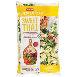 H-E-B Chopped Salad Kit - Sweet Thai