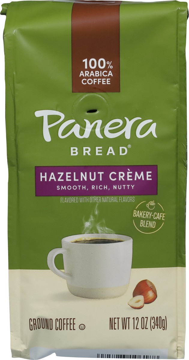 slide 2 of 9, Panera Bread Panera Hazelnut Crme, Ground Coffee, Flavored Coffee, Bagged - 12 oz, 12 oz