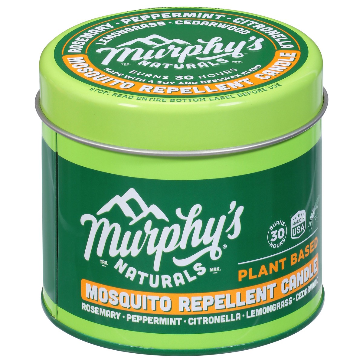 slide 1 of 7, Murphy's Naturals Plant Based Mosquito Repellent Candle 9.0 oz, 9 oz