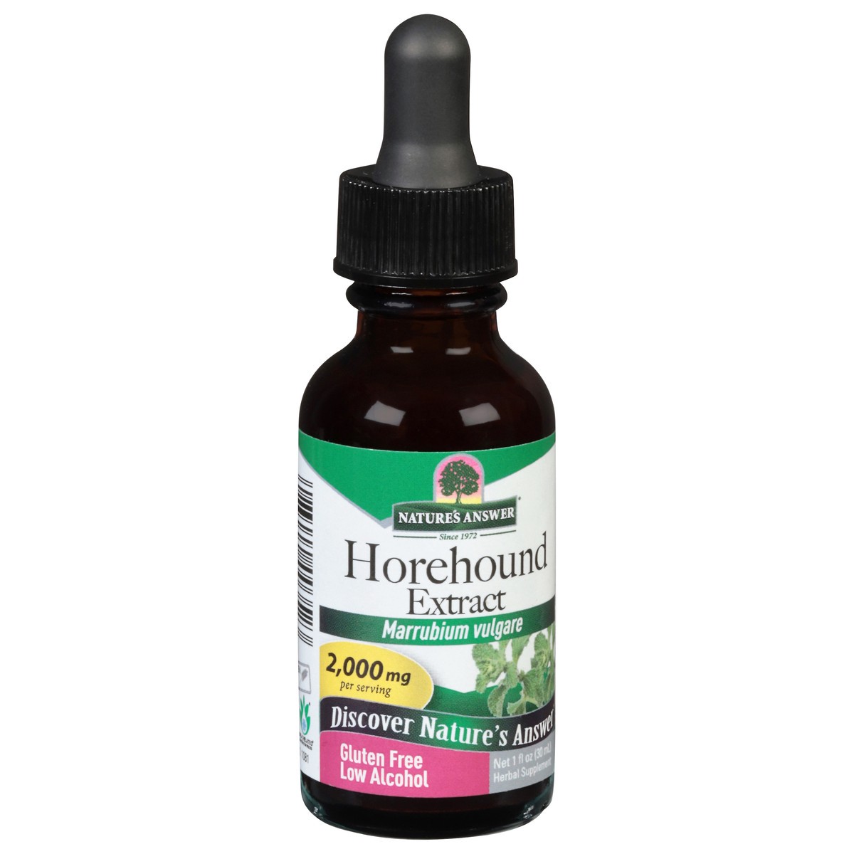 slide 3 of 9, Nature's Answer 2000 mg Horehound Extract 1 fl oz, 1 fl oz