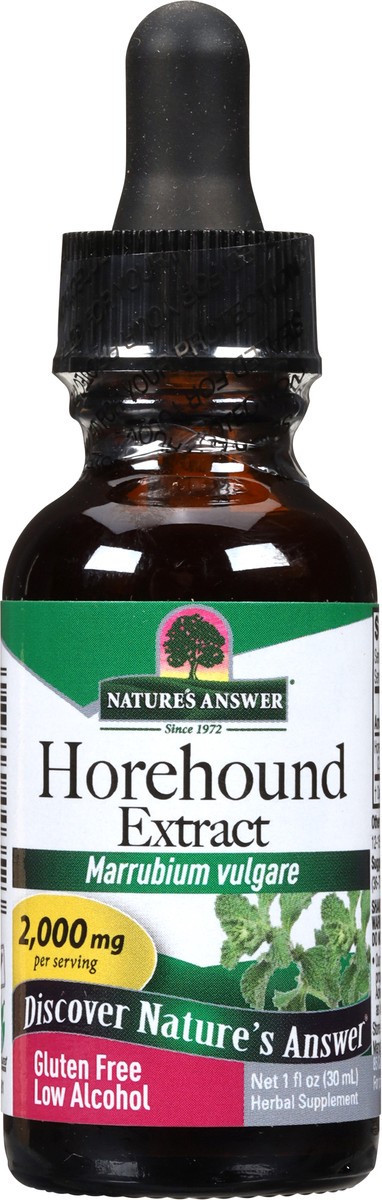 slide 6 of 9, Nature's Answer 2000 mg Horehound Extract 1 fl oz, 1 fl oz