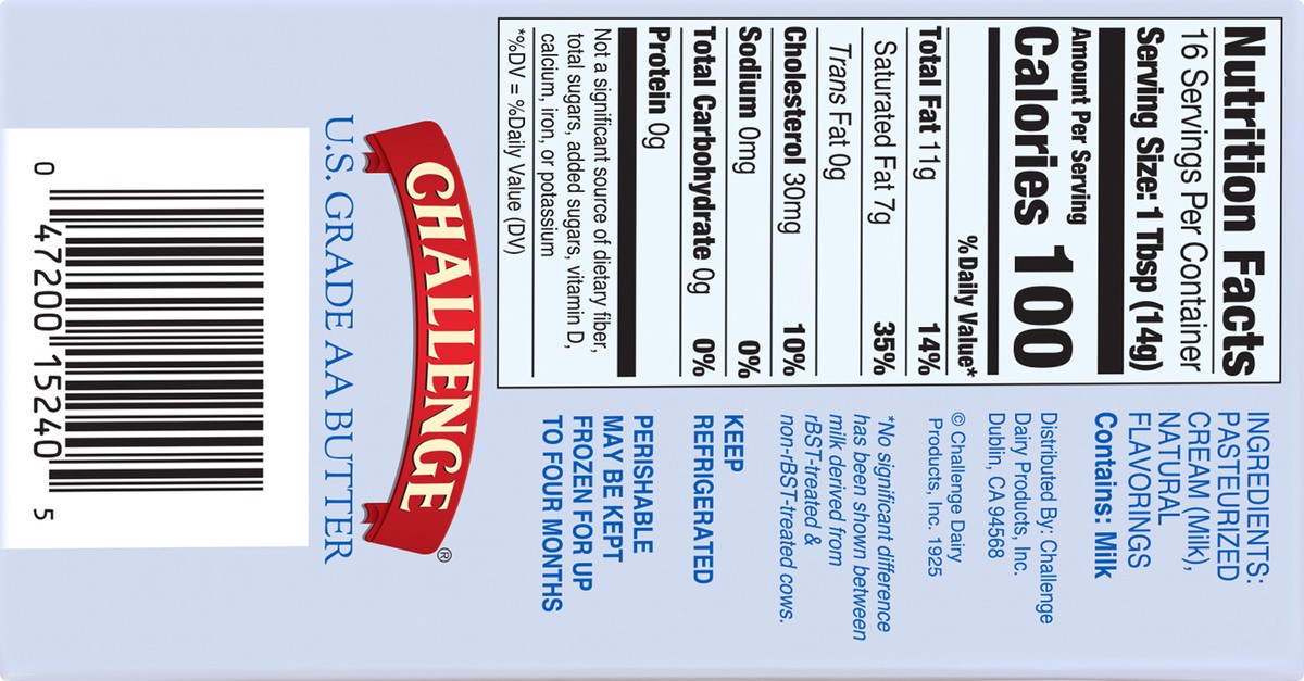 slide 7 of 10, Challenge Butter, 8 oz