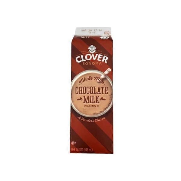 slide 1 of 1, Clover Chocolate Milk, 32 fl oz