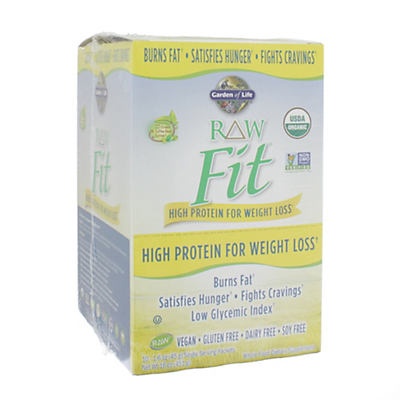 slide 1 of 1, Garden of Life Raw Fit High Protein Packet, 10 ct; 1.4 oz