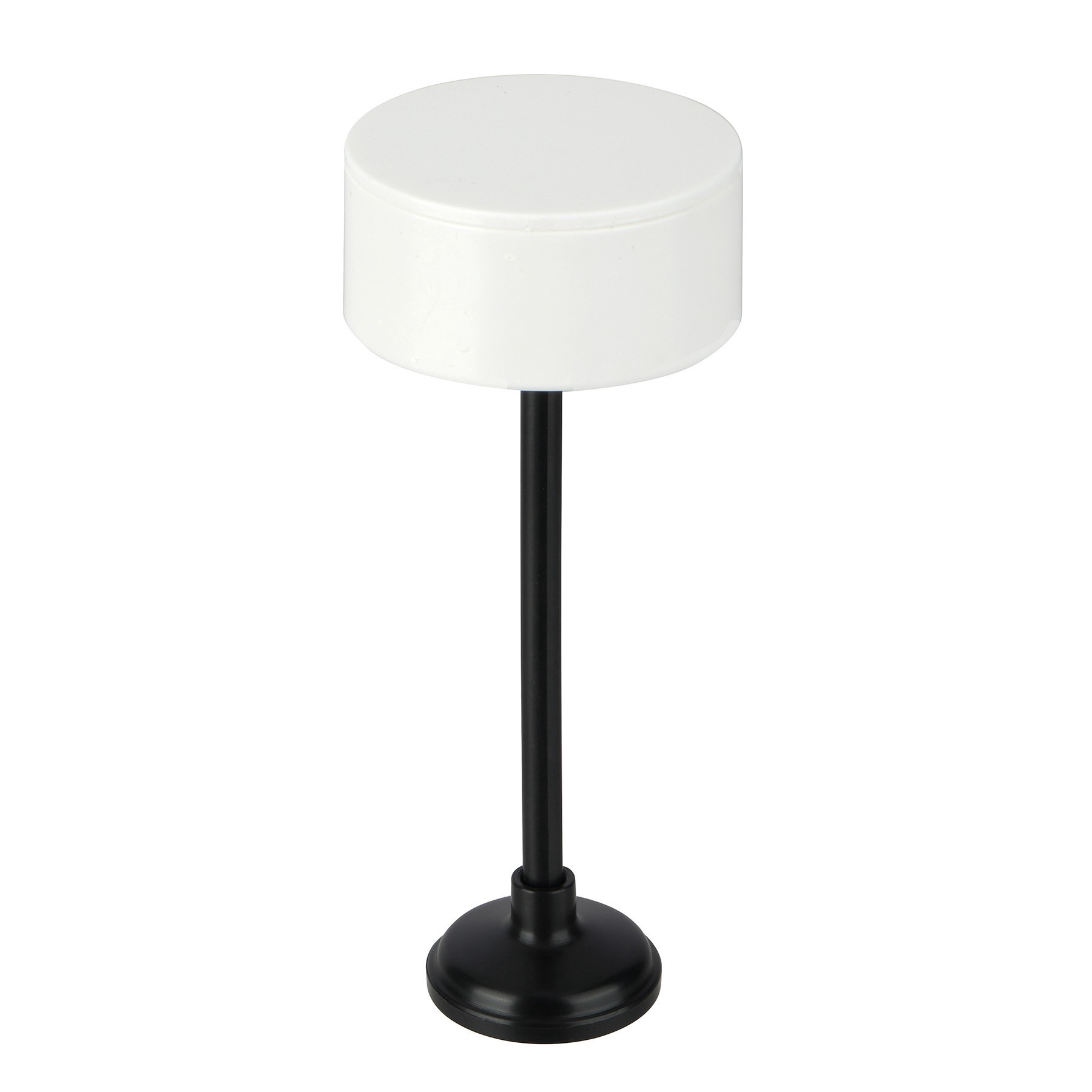 slide 2 of 2, Mini Black Floor Lamp With White Shade By Make Market, 2.9 in x 5.85 in x 1.6 in