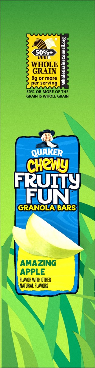 slide 5 of 6, Quaker Chewy Fruity Fun Amazing Apple Bars - 5oz/6ct, 6 ct; 5 oz