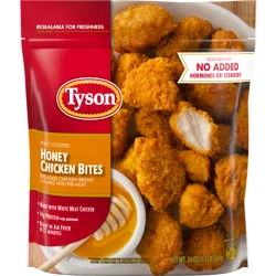 Tyson Frozen Honey Chicken Bites, 24 oz Bag