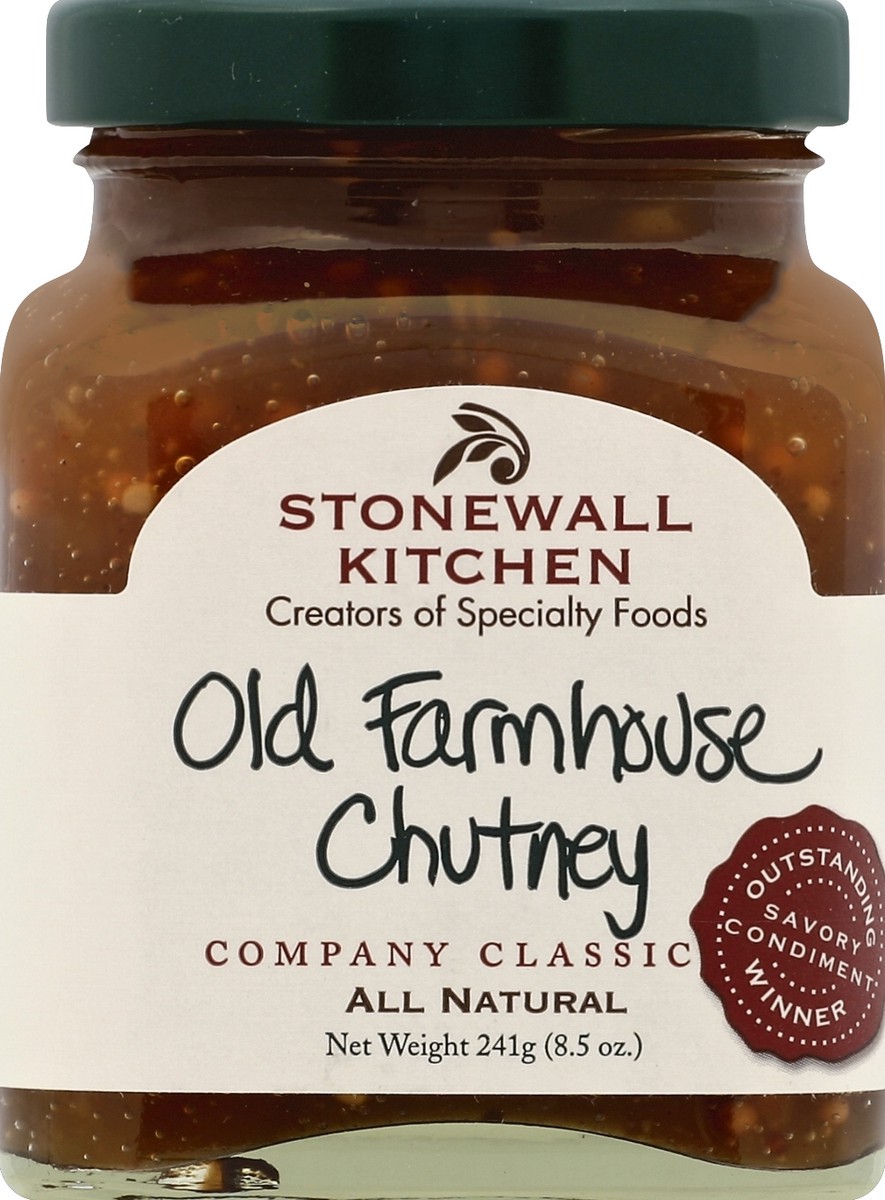 slide 1 of 1, Stonewall Kitchen Chutney Old Farmhouse, 8.5 oz