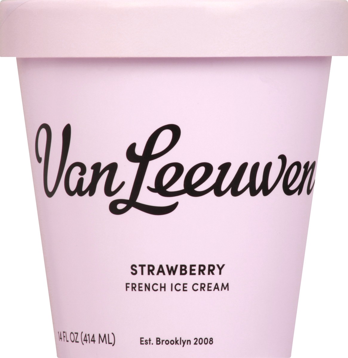 slide 3 of 13, Van Leeuwen Strawberry French Ice Cream 14 oz, 14 oz