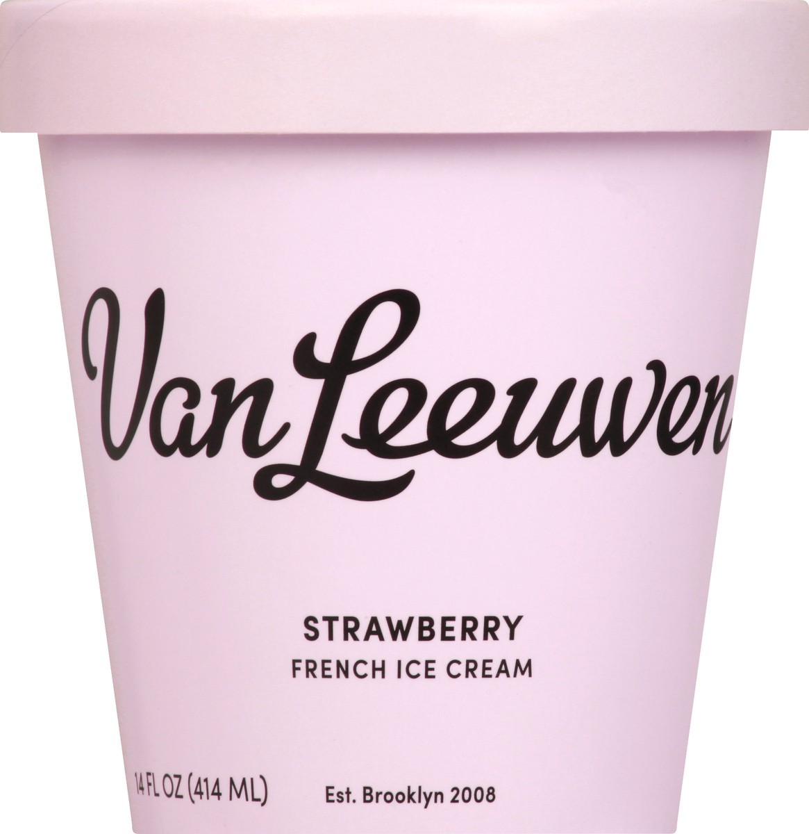 slide 1 of 13, Van Leeuwen Strawberry French Ice Cream 14 oz, 14 oz