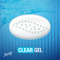 slide 11 of 29, Secret Outlast Clear Gel Antiperspirant Deodorant for Women, Hygienic Fresh 2.6 oz, 2.6 oz