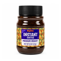 Hy-vee Medium Roast 100% Instant Coffee - 4 oz