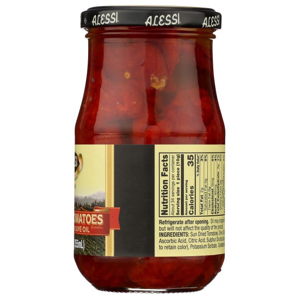 slide 17 of 17, Alessi Sun Dried Tomatoes, 12 fl oz, 12 fl oz