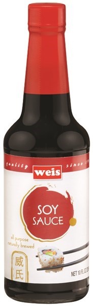 slide 1 of 1, Weis Quality Soy Sauce, 10 fl oz