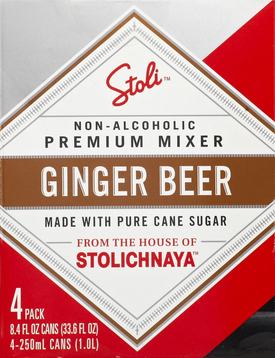 slide 4 of 6, Stoli Ginger Beer - 4 ct; 8.4 fl oz, 4 ct; 8.4 fl oz