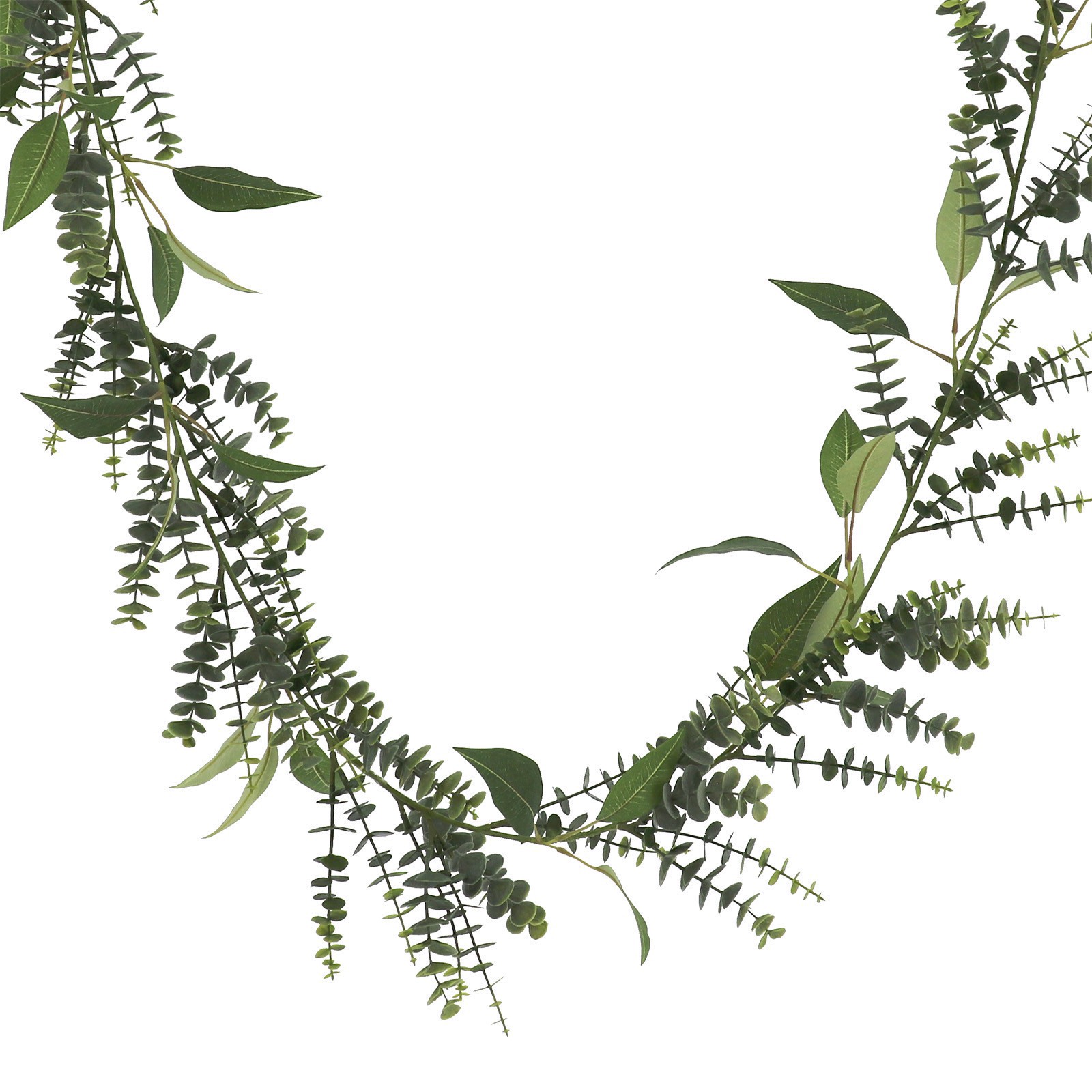 slide 2 of 2, 6ft. Eucalyptus & Grass Garland By Ashland, 6 ft