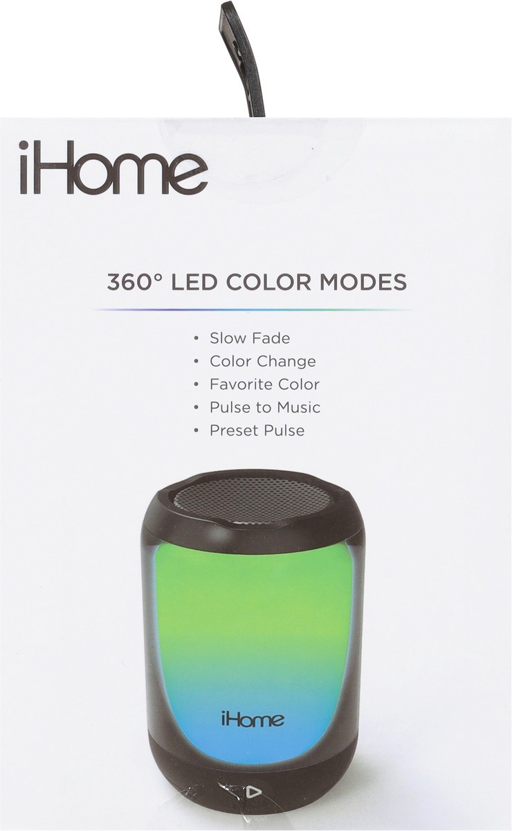 slide 6 of 12, iHome Playglow Waterproof Portable Speaker Mini 1 ea, 1 ct