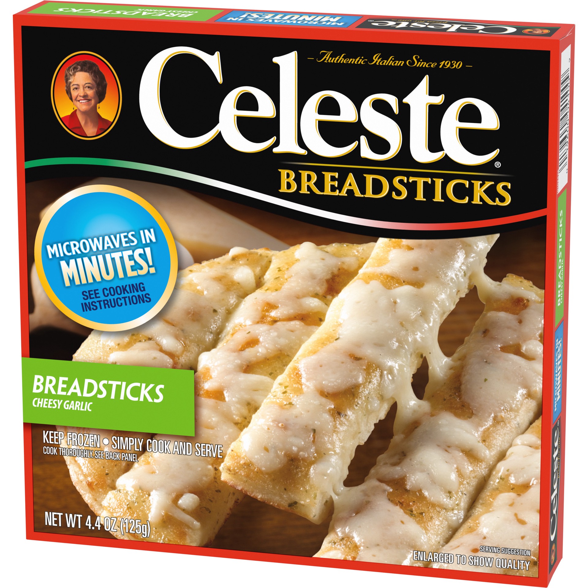 slide 4 of 5, Celeste Cheesy Garlic Breadsticks 4.4 oz, 4.4 oz