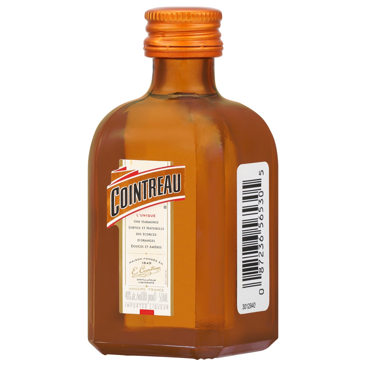 slide 3 of 8, Cointreau Triple Sec, 50 liter