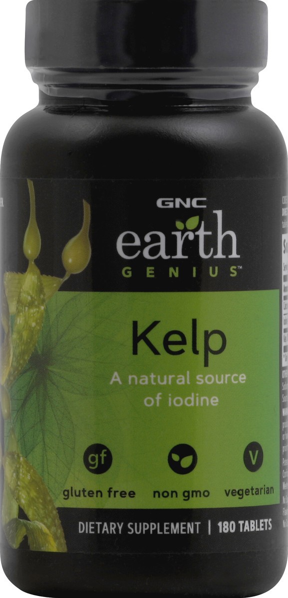 slide 5 of 6, GNC Kelp 180 ea, 180 ct