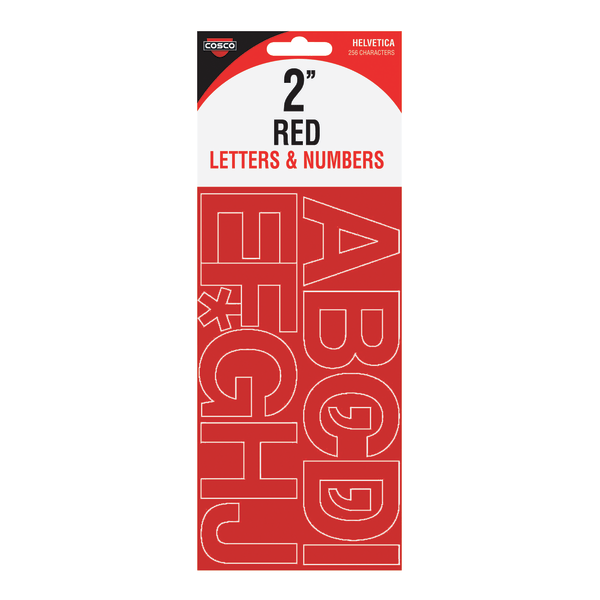 Creative Start Self Adhesive Letters Numbers and Symbols 1