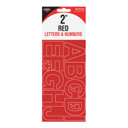 Blue Details about   COSCO Creative Start Letters and Numbers Helvetica 1" Green Red 