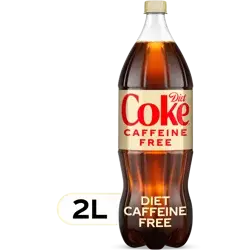 Diet Coke Caffeine Free Soft Drink, 2 Liters