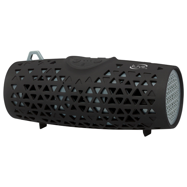 slide 1 of 2, iLive ISBW337B Waterproof/Bluetooth Speaker, 1 ct